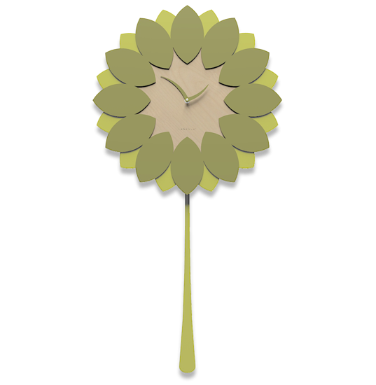 Callea design modern pendulum flip olive green