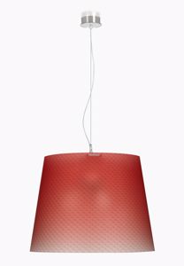 Emporium boemia suspension lamp red ø66cm