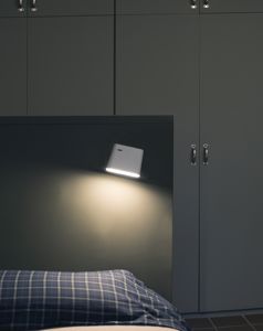 Faro aurea wall bedside lamp led white adjustable