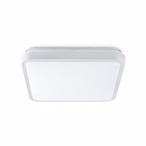 Square led ceiling light 29x29 20w 3000k modern slim design