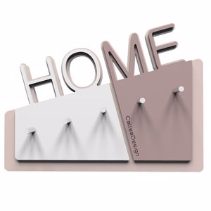  callea design home wall key holder in plum grey colour minimal design