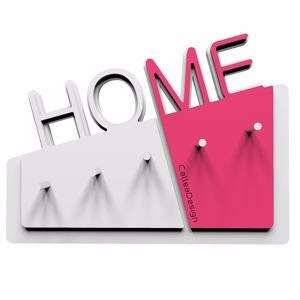  callea design home new wall key holder in fuchsia colour