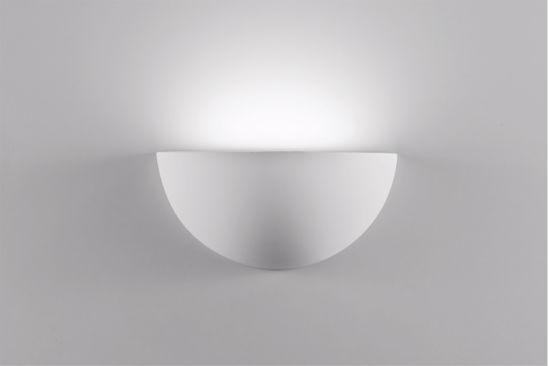 Isyluce wall lamp led 18w in gypsum 31cm