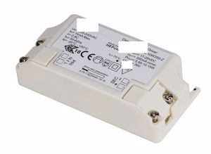 Dimmable led driver 15w for max 2 pathways white led 5.2w