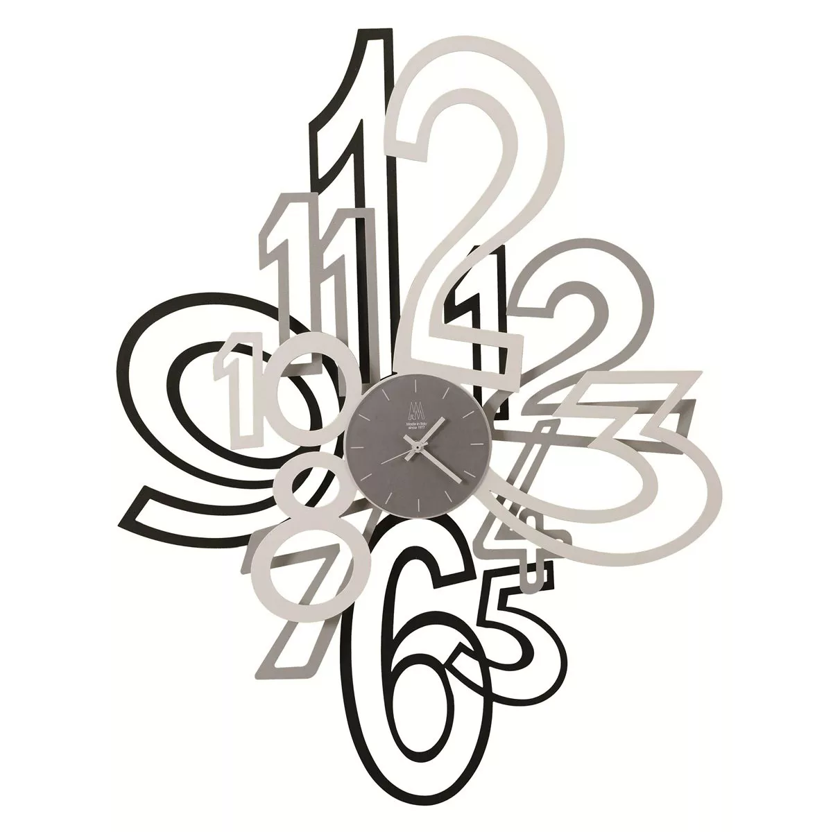 Arti e Mestieri Sketch Large Wall Clock