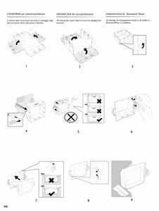 Belfiore 9010  wall housing box for brik