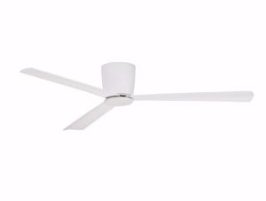 Ventilatore silenzioso da soffitto 3 pale bianco con telecomando