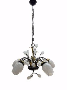 mm chandeliers for living room classic wrought iron tulips promotion last piece fp