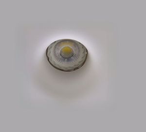 Isyluce square recessed spotlight in gypsum for false ceiling