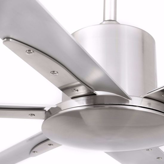 Big ceiling fan with in nickel and aluminium blades