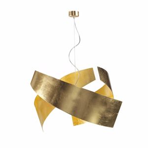 Marchetti lighting ella suspension ø65 golden 3-light lamp