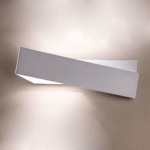 Linea light zig zag wall lamp 43cm aluminium