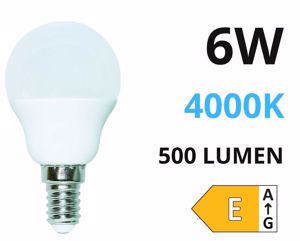 Life electronics drop led bulb light e14 5w 4000k