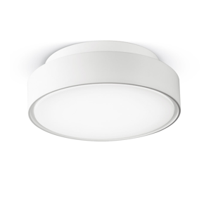 Fabas luce outdoor ceiling lamp hatton e27 white cm25 ip65