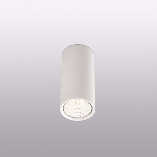 Faro rel ceiling spot led 15w white cylinder metal