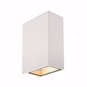 White modern led wall light double narrow light beam ip44