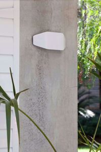 Faro future outdoor wall lamp white modern design