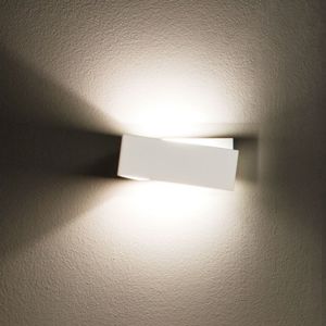 Linea light zig zag wall lamp 26cm white