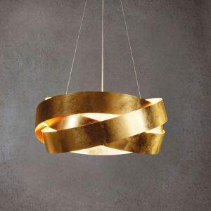 Marchetti pura suspension ø100cm e27 gold leaf