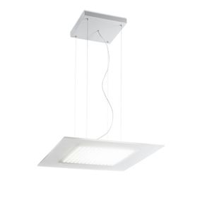 Linea light dublight led suspension 60x60cm 32w