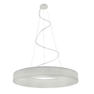 Ma&de saturn p led suspension light 33w ø75.7cm modern design white polyethylene