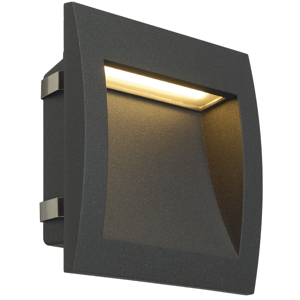 Led patway recessed light ip55 anthracite colour for outdoor 