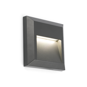 Faro grant-c footpath recessed led dark grey