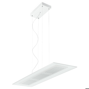 Linea light dublight led suspension 100x30cm 35w