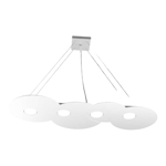 Toplight illuminazione cloud suspension white modern 4 lights