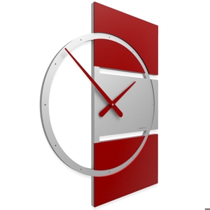 Callea design wall clock adam modern design ruby