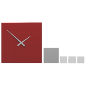 Callea design kubo ruby wall clock modern design