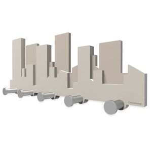 Callea design skyline coat rack dove grey