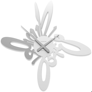 Callea design harmonic modern wall clock white