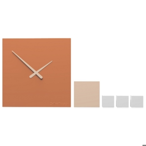 Callea design kubo composable wall clock terracotta modern design 