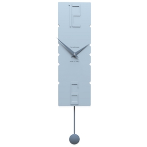 Callea design modern pendulum clocks rock powder blue 