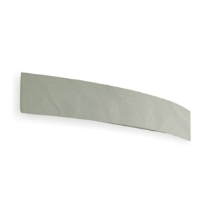 Linea light curvè led wall lamp 40cm 15w light grey