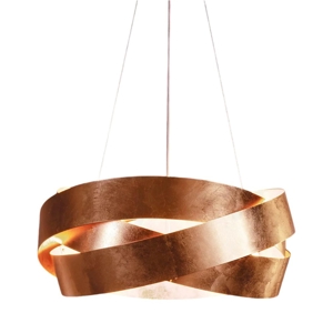 Marchetti pura suspension ø60cm copper leaf