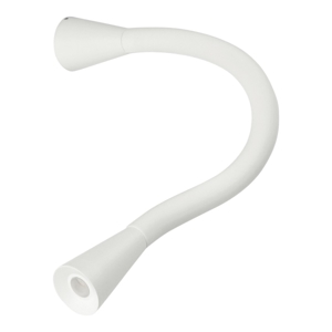 Linea light snake led adjustable bedside wall lamp white