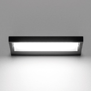 Rotating led wall light 19w 36cm black modern design tablet series