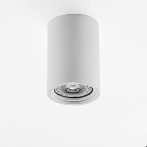 Isyluce ceiling round spotlight h10 white gypsum paintable