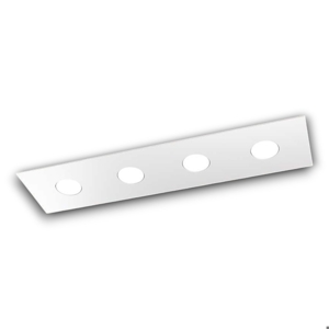 Top light area led ceiling lamp rectangular 4 lights