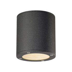 Led ceiling spot for bathroom or outdooor ip44 in anthracite colour